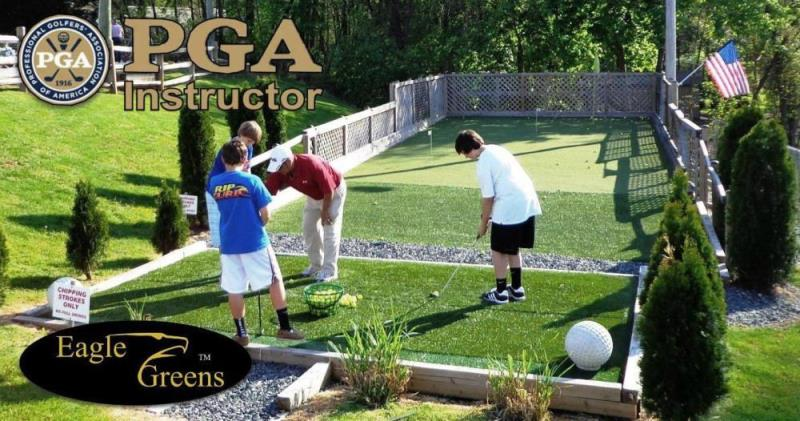 PGA training facility, chip, bump and run